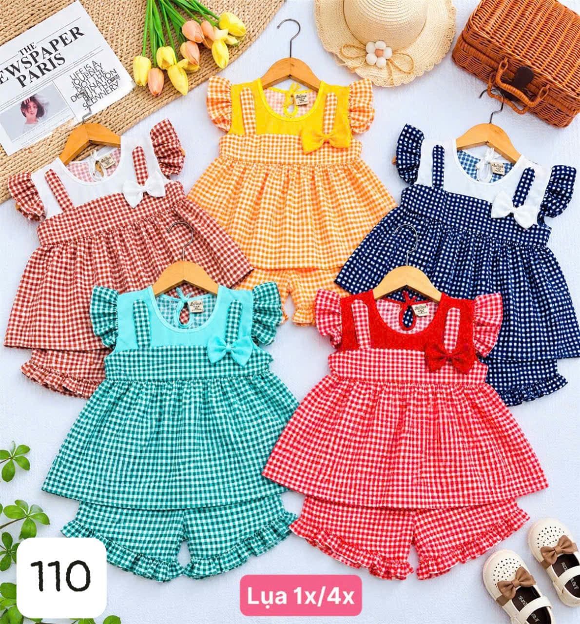 Váy Đầm Xòe Bé Gái Công Chúa Bồng Bềnh Dễ Thương - Quần áo trẻ em giá sỉ Kho Chị Mỹ