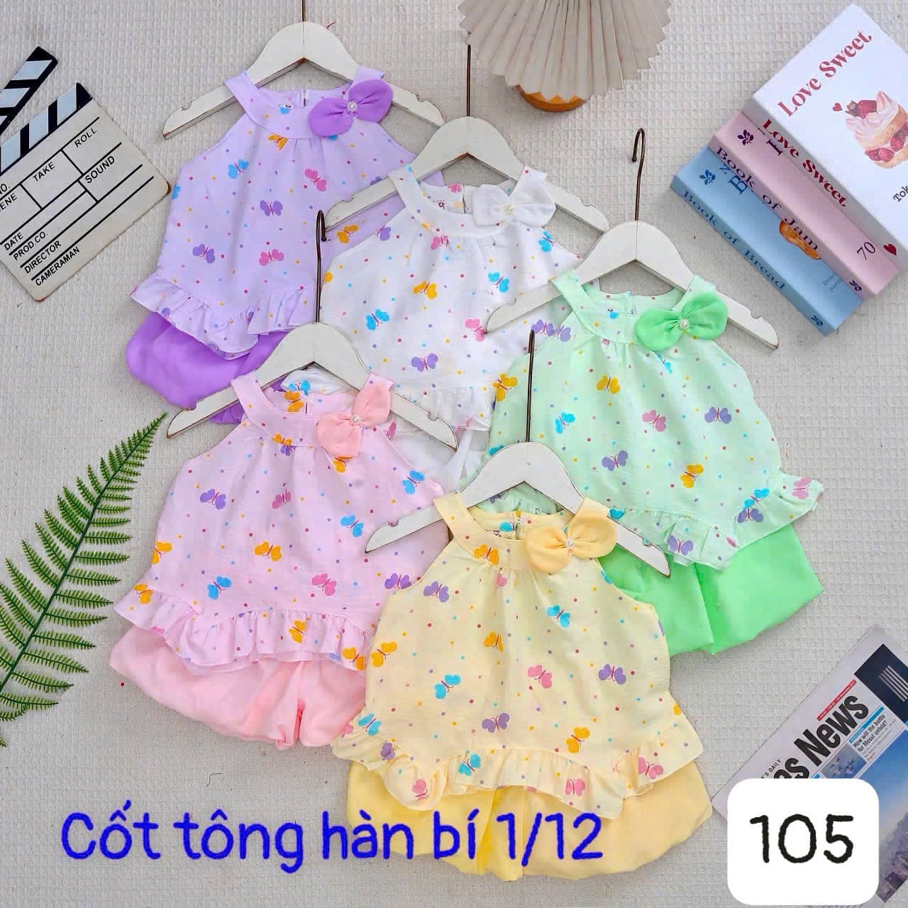 Set Váy Yếm Bé Gái Phối Áo Thun Trắng Năng Động - Quần áo trẻ em giá sỉ Kho Chị Mỹ
